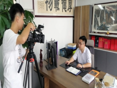 太古计算机接受龙岗电视台众创TV频道采访